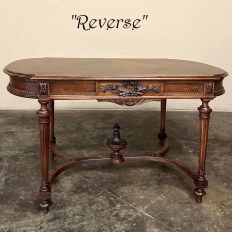 19th Century French Louis XVI Walnut Writing Table ~ Desk