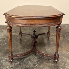 19th Century French Louis XVI Walnut Writing Table ~ Desk