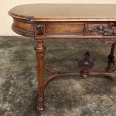 19th Century French Louis XVI Walnut Writing Table ~ Desk