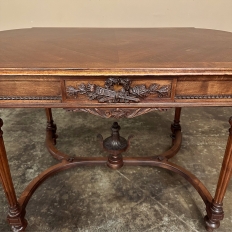 19th Century French Louis XVI Walnut Writing Table ~ Desk