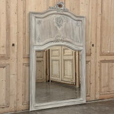 Antique Country French Louis XV Trumeau