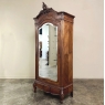 19th Century French Louis XV Walnut Armoire