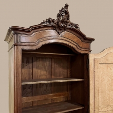 19th Century French Louis XV Walnut Armoire