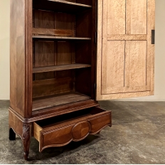 19th Century French Louis XV Walnut Armoire