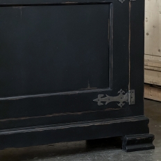 Louis Philippe Style Sideboard in Antique Black