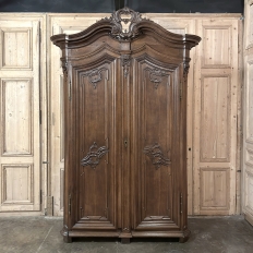 Grand 18th Century Liegoise Country French Armoire