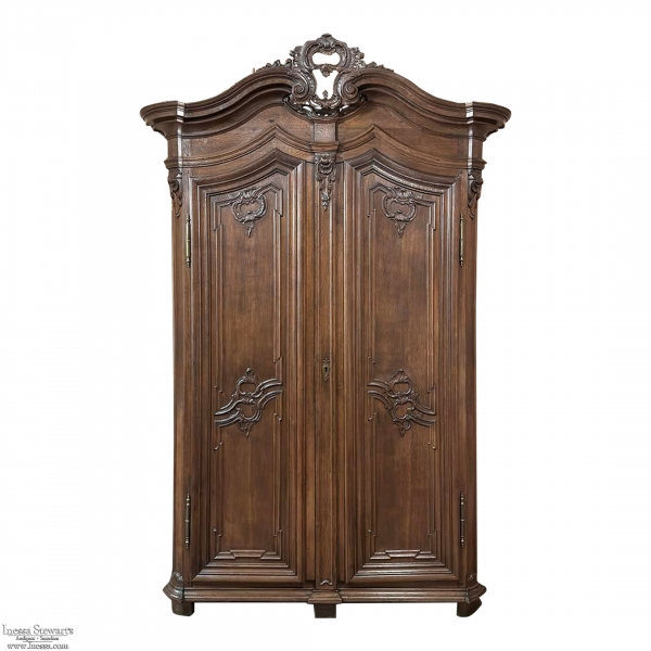 Grand 18th Century Liegoise Country French Armoire