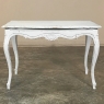 Antique French Louis XV Painted End Table