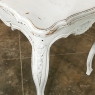 Antique French Louis XV Painted End Table