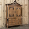 18th Century Dutch Neoclassical Linen Press ~ Cabinet