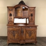 Antique French Louis XVI Walnut China Buffet