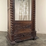 19th Century French Renaissance Barley Twist Armoire