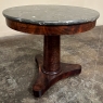 19th Century French Empire Marble Top Center Table