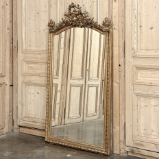 19th Century French Louis XVI Gilded Mirror