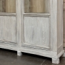 19th Century Country French Louis XVI Whitewashed Bookcase