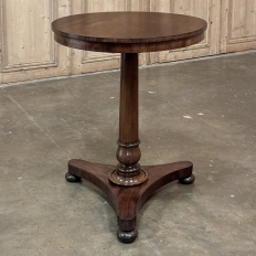 19th Century French Empire Mahogany Lamp Table ~ Gueridon