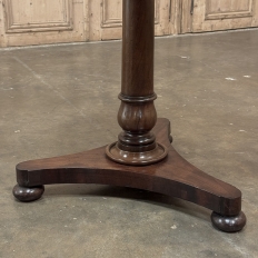 19th Century French Empire Mahogany Lamp Table ~ Gueridon