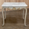 18th Century French Painted and Gilded Carrera Marble Top Table, Circa 1760.