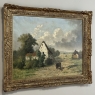 19th Century Framed Oil Painting on Canvas by Guillaume Lauters (1809–1889)