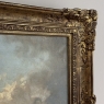 19th Century Framed Oil Painting on Canvas by Guillaume Lauters (1809–1889)