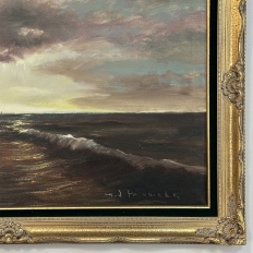 Antique Framed Oil Painting on Canvas by Henri Joseph Pauwels (1903-1983)