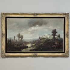 Antique Framed Oil Painting on Canvas by Henri Joseph Pauwels (1903-1983)