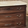 19th Century French Louis XVI Mahogany Onyx Top Commode