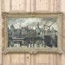 Antique Framed Oil Painting on Canvas by G. Brachez