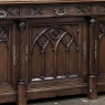 19th Century French Walnut Gothic Revival Buffet