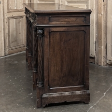 19th Century French Walnut Gothic Revival Buffet