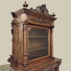 19th Century French Renaissance Bookcase ~ Bibliotheque