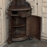 19th Century French Renaissance Revival Corner Cabinet