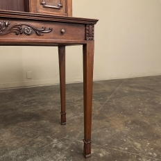 Antique French Walnut Louis XVI Wall Desk