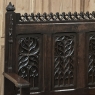 19th Century French Gothic Hall Bench