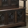 19th Century French Gothic Hall Bench