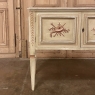 Antique Italian Neoclassical Hand-Painted Low Buffet ~ Console