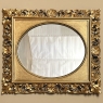 19th Century Italian Hand-Carved Giltwood Mirror ca. 1890