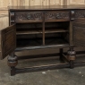 Antique French Renaissance Revival Raised Buffet ~ Credenza