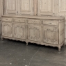 Grand Antique Country French Buffet in Stripped Oak