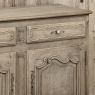 Grand Antique Country French Buffet in Stripped Oak