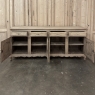 Grand Antique Country French Buffet in Stripped Oak