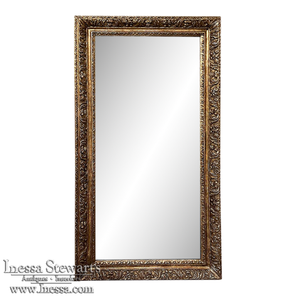 Vintage Louis XIV Gilded Mirror