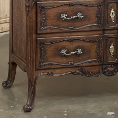 19th Century French Louis XIV Marble Top Commode ~ Chest of Drawers