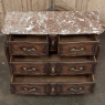 19th Century French Louis XIV Marble Top Commode ~ Chest of Drawers