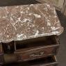 19th Century French Louis XIV Marble Top Commode ~ Chest of Drawers