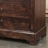 19th Century French Louis Philippe Period Mahogany Marble Top Commode