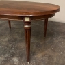 Antique French Louis XVI Mahogany Oval Dining Table