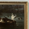 Antique Framed Oil Painting on Canvas by Karl Lewy (1855-1929)