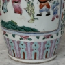 Pair 19th Century Hand-Painted Chinese Vases