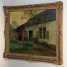 Antique Framed Oil Painting on Canvas by Omer Coppens (1864–1926)